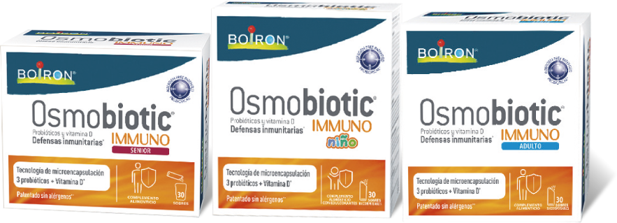 Gama Osmobiotic Immuno de Boiron